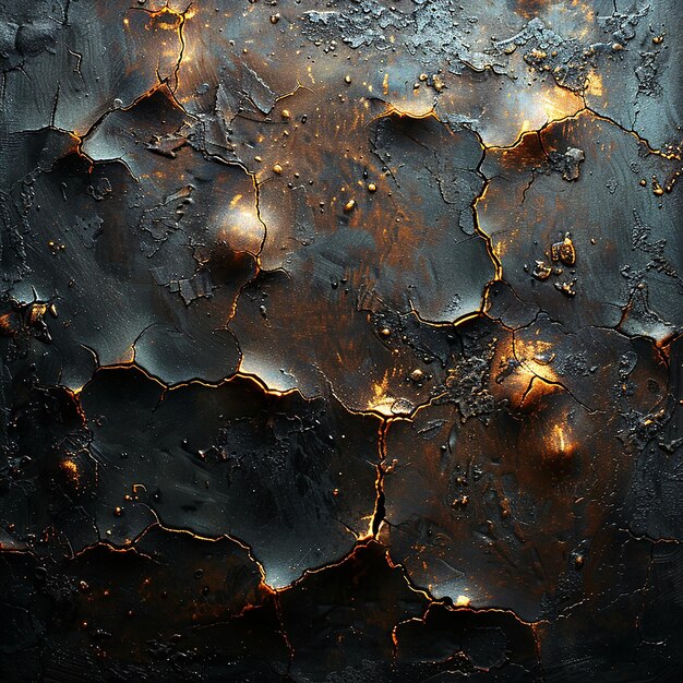 Metal and Grunge Background with Scratches