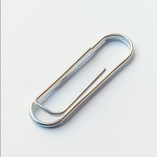 a metal hook is shown with a silver handle