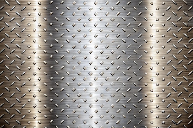 Metal texture background with stainless brushed steel abstract