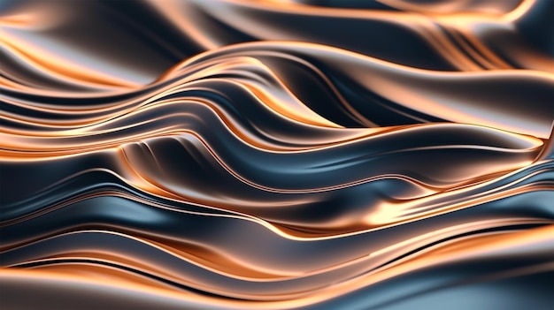 metal texture liquid waves background