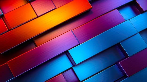 Metallic Gradient A Stunning and Colorful Illustration of Light Reflections on a Textured Surface