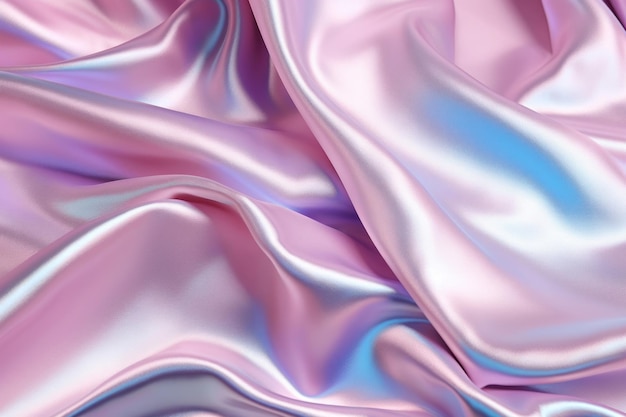 Metallic material flowing purple shiny