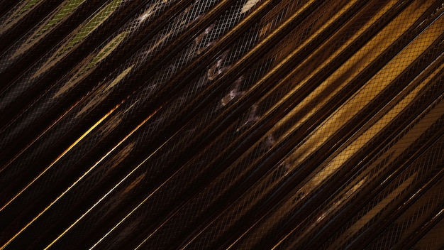 Metallic texture stripe background