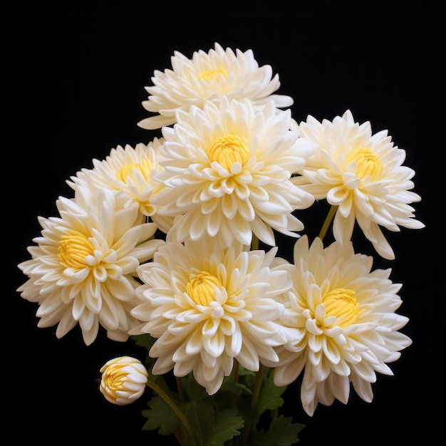 Meticulous Photorealistic Still Lifes Of Blooming Flowers On Black Background