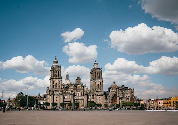 The Metropolitan Cathedral of the Assumption of the Blessed Virgin Mary to the skies of Mexico City