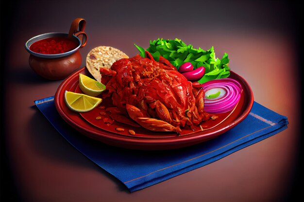 Mexican Cochinita pibil food