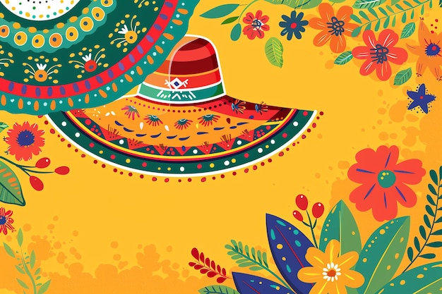 mexican colors for national hispanic heritage month festival