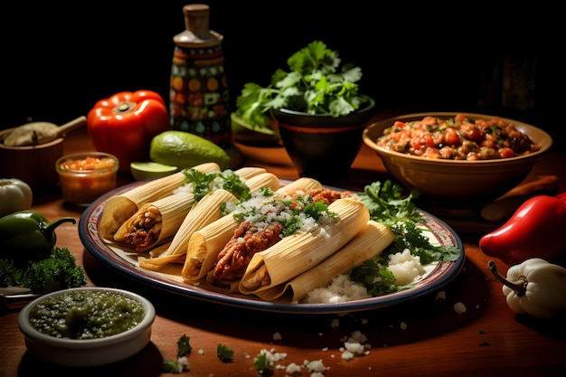 Mexican cuisine Traditional meals Tamales Enchiladas Chiles rellenos Hispanic Heritage Month food