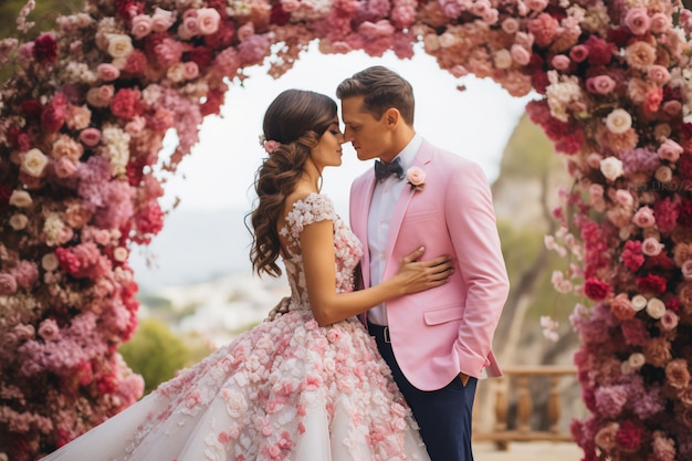 Mexican Fiesta A Summer Pink Themed Wedding with Vibrant Flair