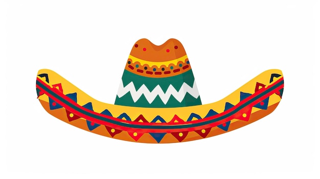 Mexican hat colorful flat icon for apps and websites ar 169 style raw Job ID d2141823ab084c69ba23ffc4ddc248f1