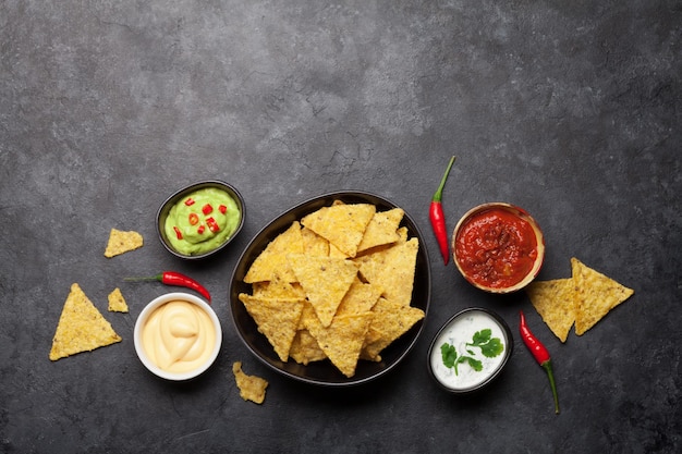 Mexican nachos chips