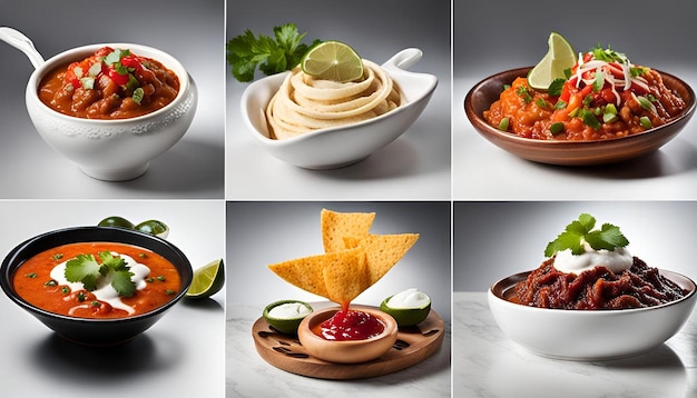 Mexican sauces and dishes