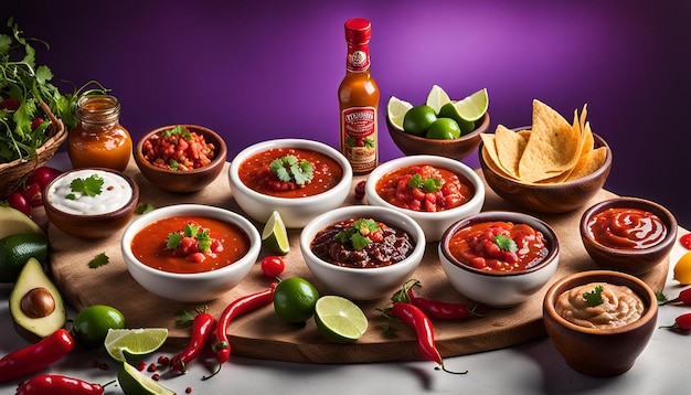 Mexican sauces and dishes