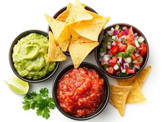 Mexican snack platters