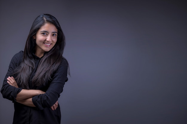 Mexican young woman portrait