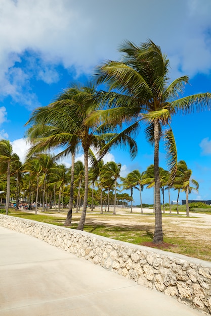 Miami south Beach entrance Florida US