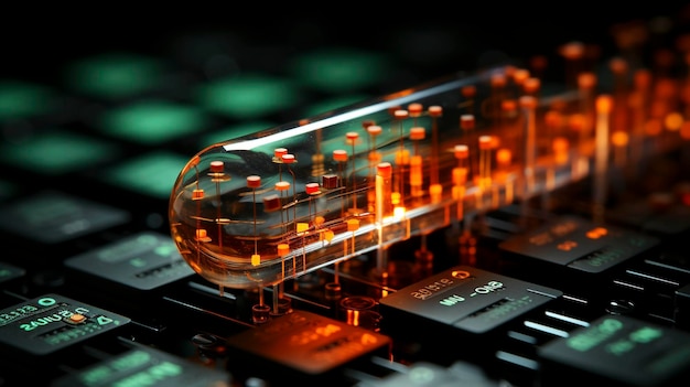 micro chip process HD wallpaper photographic image