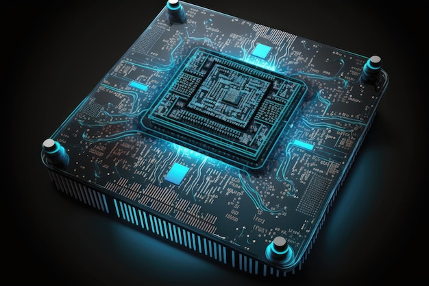 Microchip processor background network and technology