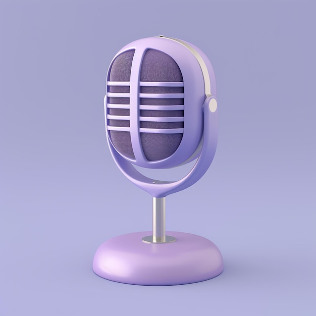 a microphone with a microphone that says quot music quot on the front