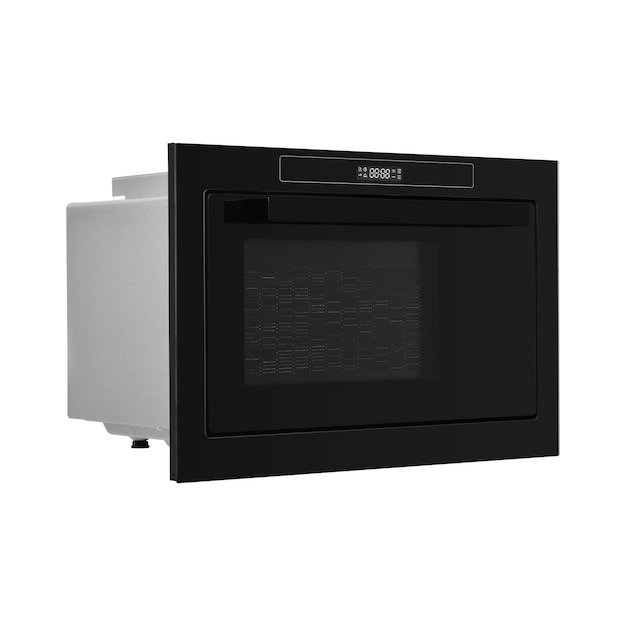 Microwave oven isolated on white background