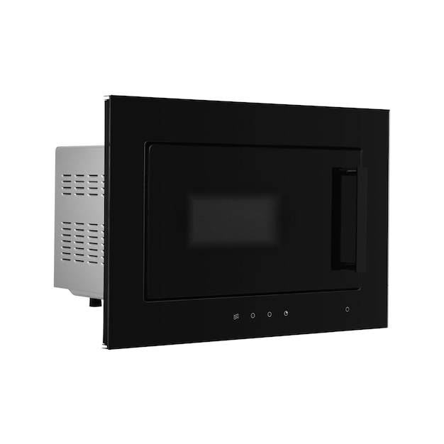 Microwave oven isolated on white background