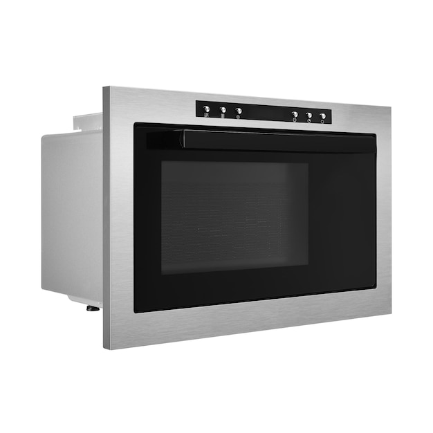 Microwave oven isolated on white background