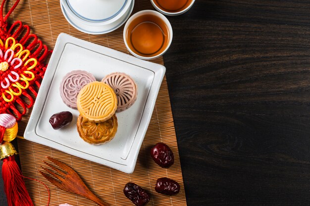 Mid Autumn Festival Chinese Traditional Pastry Mooncake