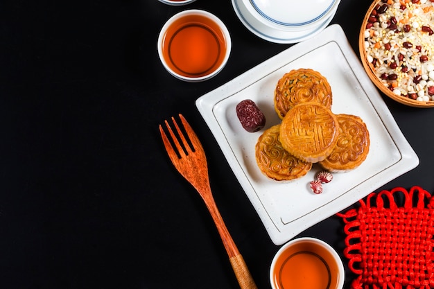 Mid Autumn Festival Chinese Traditional Pastry Mooncake