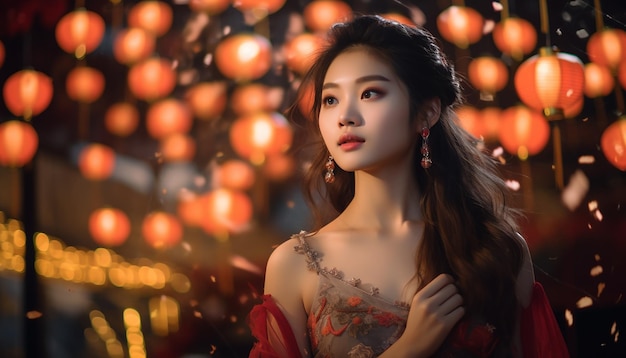 Mid autumn festival photography Creative festival photoshoot