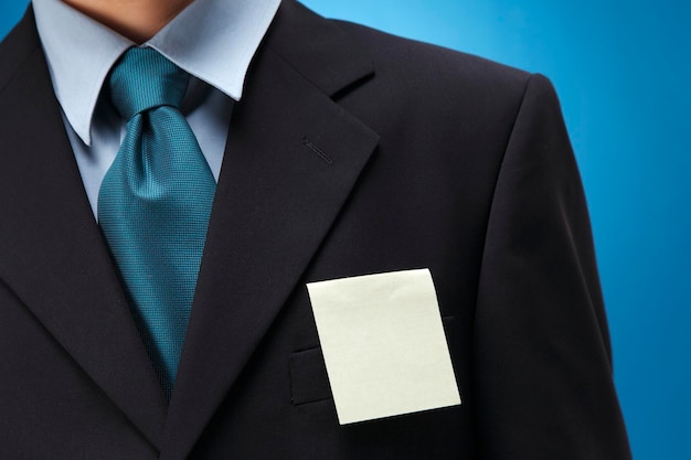 Photo midsection of man against white background