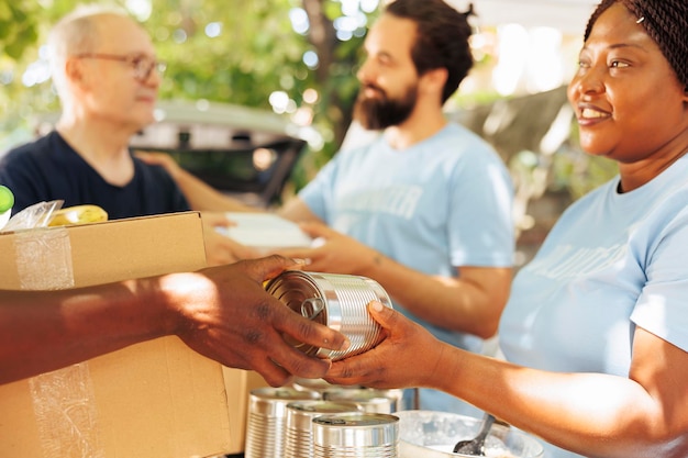 Midsection of man holding food