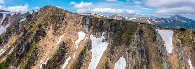 Mighty mountains in ukraine summer chornohora mountain ridge