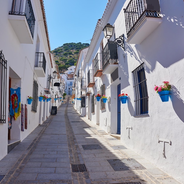 Mijas old city of Andalusia Spain The beautiful mountain city of Mijas Andalusia Spain