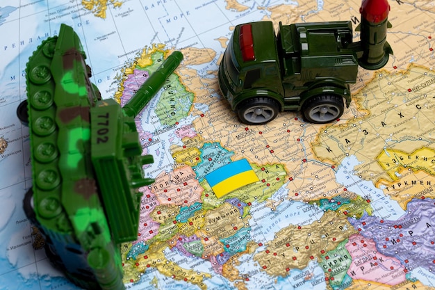 The military conflict between Ukraine Russia and the EU countries