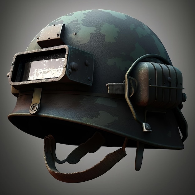 Military helmet 3d model 3docean item for sale Generative AI