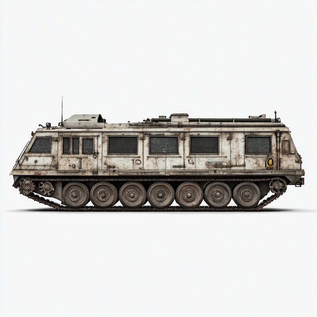 Photo a military vehicle with a sign that says quot the number 37 quot on the side