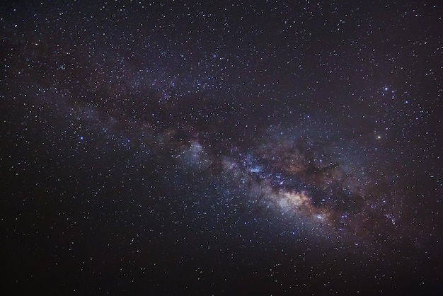 Milky Way galaxy Long exposure photograph