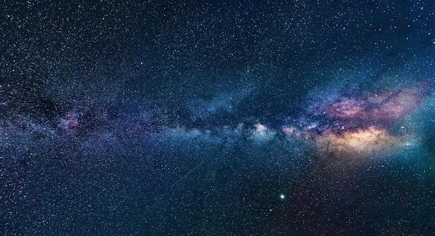 milky way galaxy with 4k quality