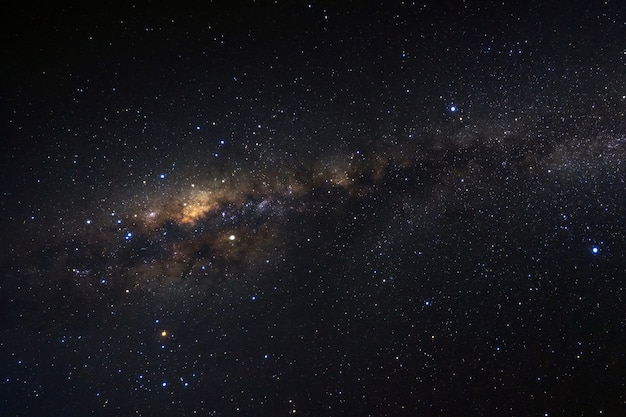 Milky way galaxy with stars and space dust in the universe