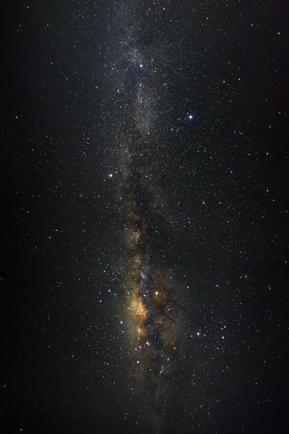 Milky way galaxy with stars and space dust in the universe