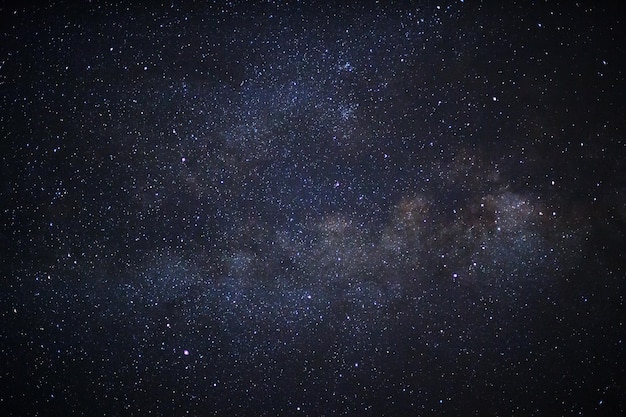 Milky way galaxy with stars and space dust in the universe