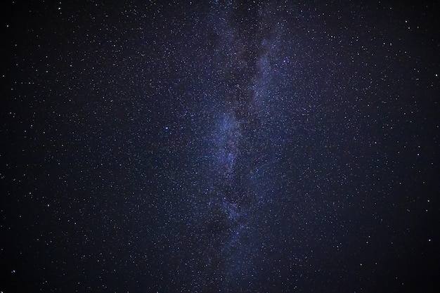 Milky way galaxy with stars and space dust in the universe