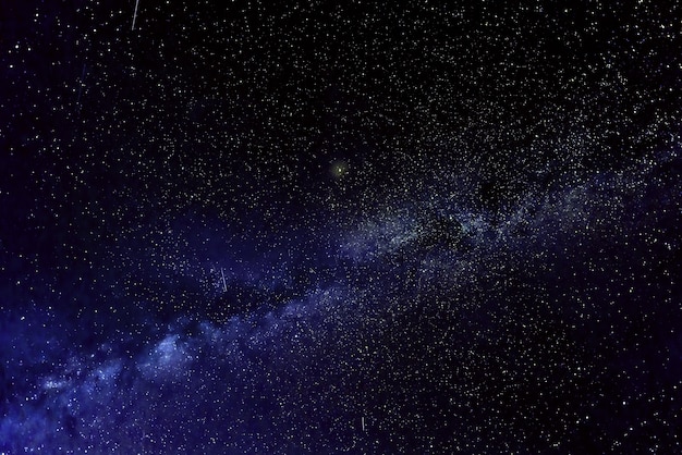 Milky way galaxy with stars