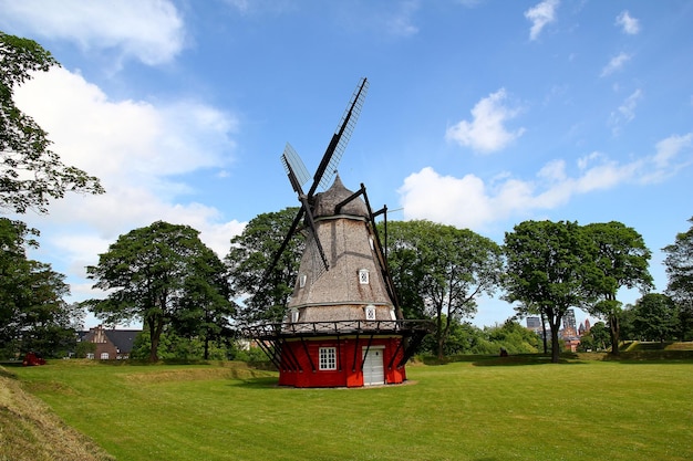 The mill in Copenhagen city Denmark