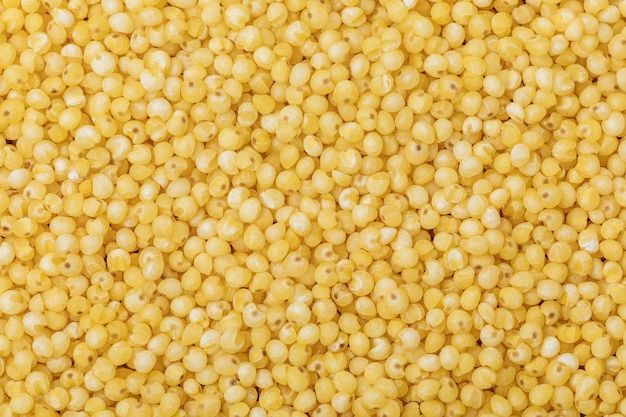 Millet background Organic raw dry Millet grains background