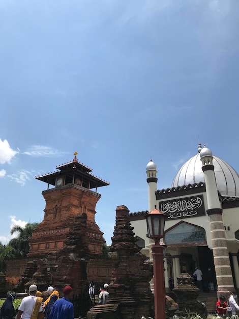 Minaret of Kudus Mosque Islamic Temple From Central Java building view