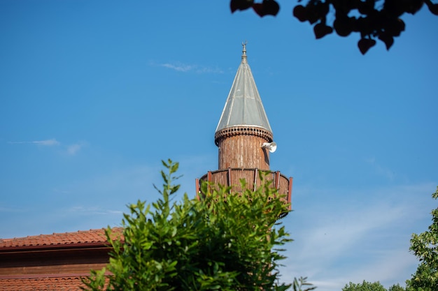 Minaret of a Muslim mosque