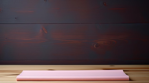 a mindful workout routine at home a young woman elegantly rolling out a yoga or fitness mat in her living room emphasizing a minimalist modern composition