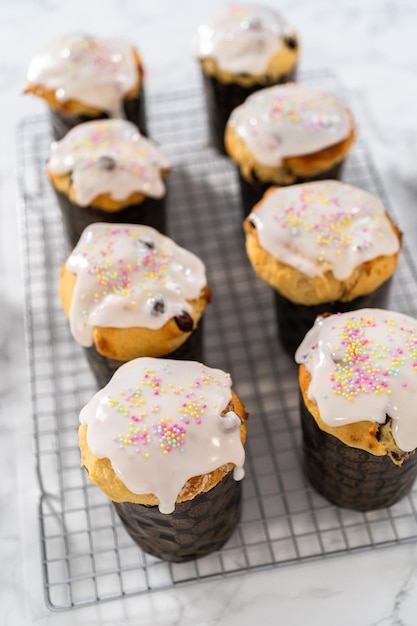 Mini Easter Bread Kulich