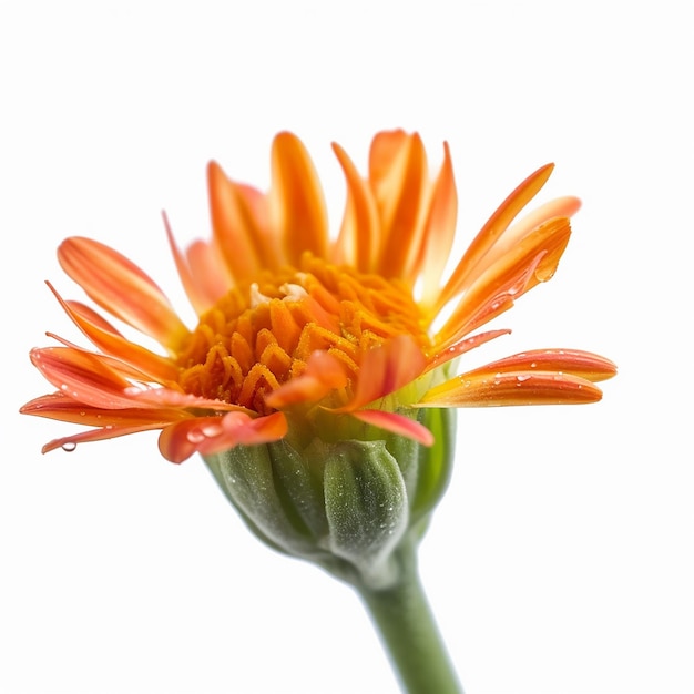 Mini Orange Flower Isolation